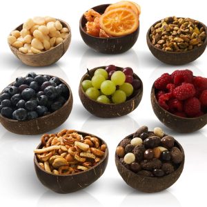 Mini Coconut Bowls, Charcuterie Accessories for Cheese, Charcuterie Board Sauce Cups, Charcuterie Cup, Dipping Bowl, Prep Bowl, Pinch Bowls, Condiment Bowls